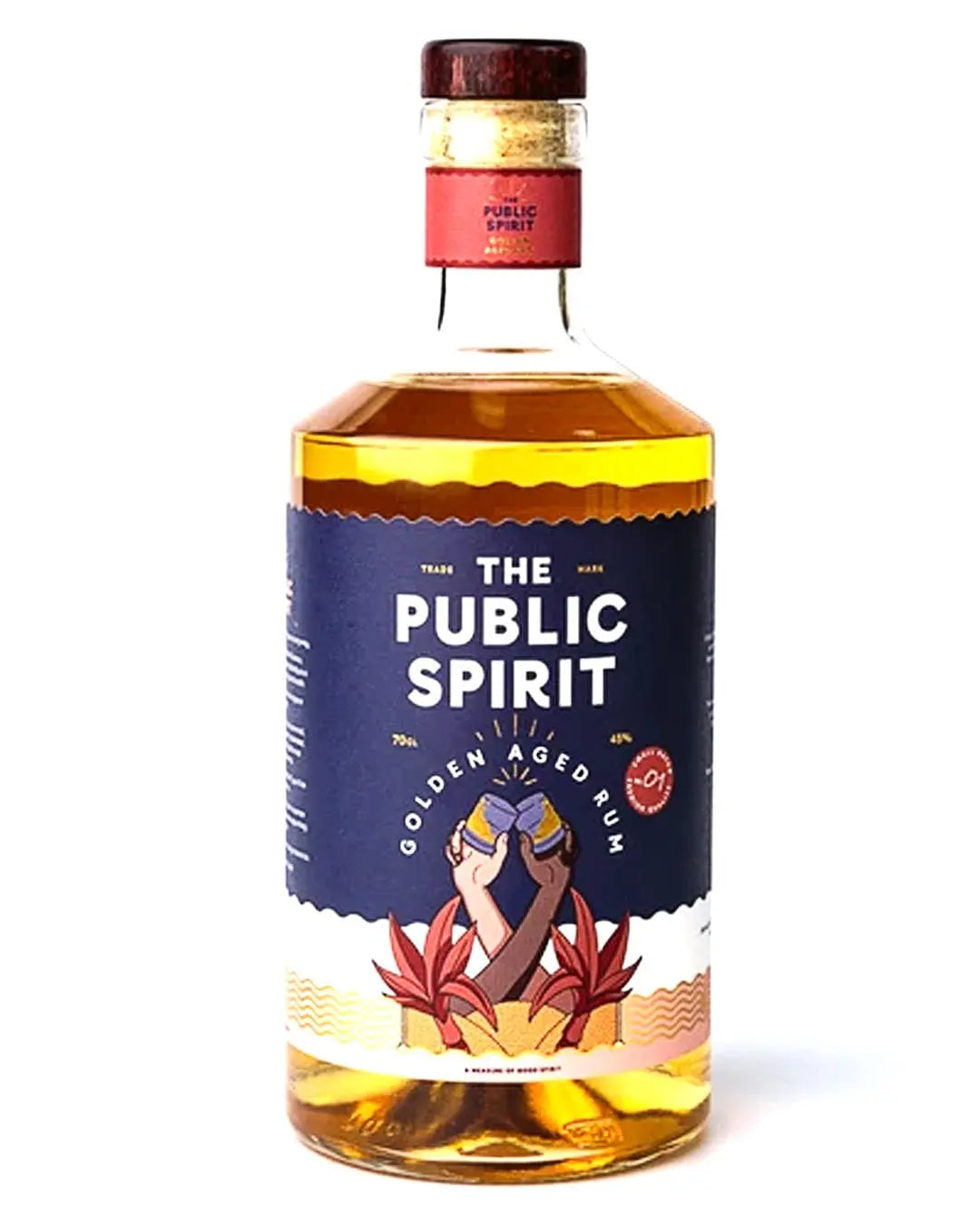 The Public Spirit Golden Aged Rum, 70 cl Rum