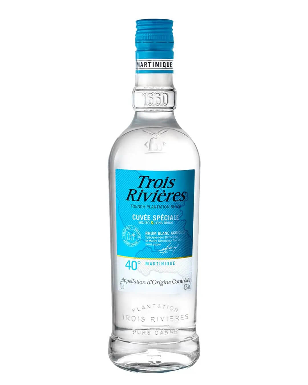 Trois Rivieres Blanc Rum, 70 cl Rum 3267130003111
