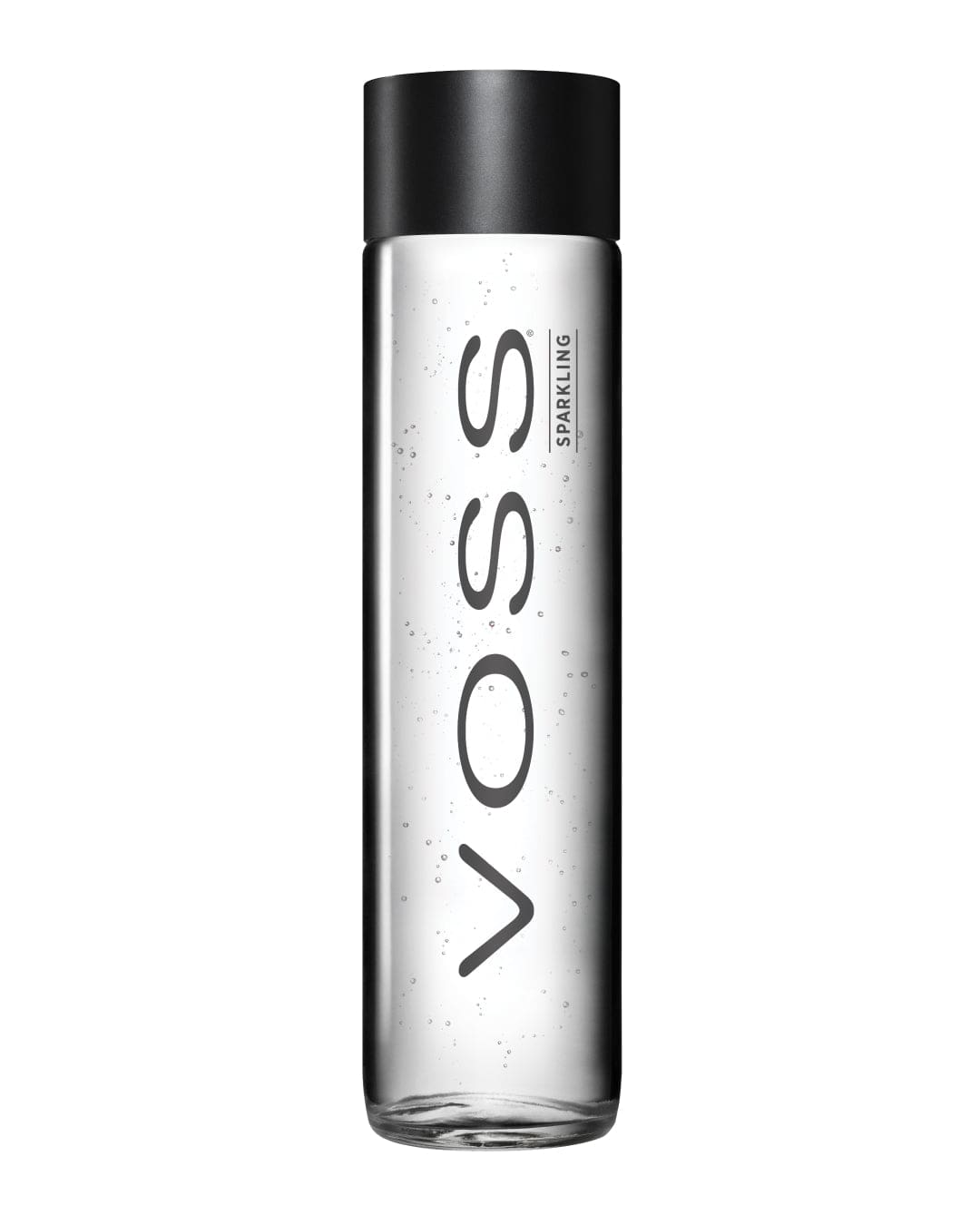 Voss Sparkling Water Glass Bottle, 375 ml Water 682430611751