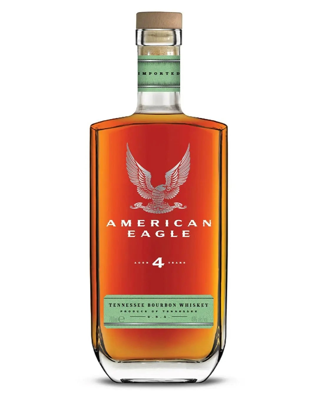 American Eagle Tennessee Bourbon 4 Year Old Whiskey, 70 cl Whisky