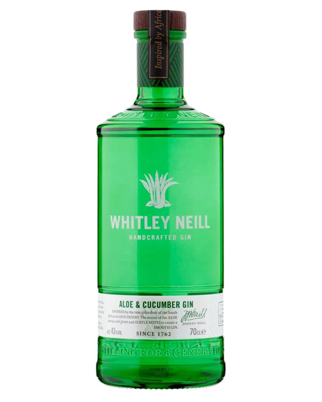 Whitley Neill Aloe & Cucumber Gin, 70 cl Gin 5011166058601