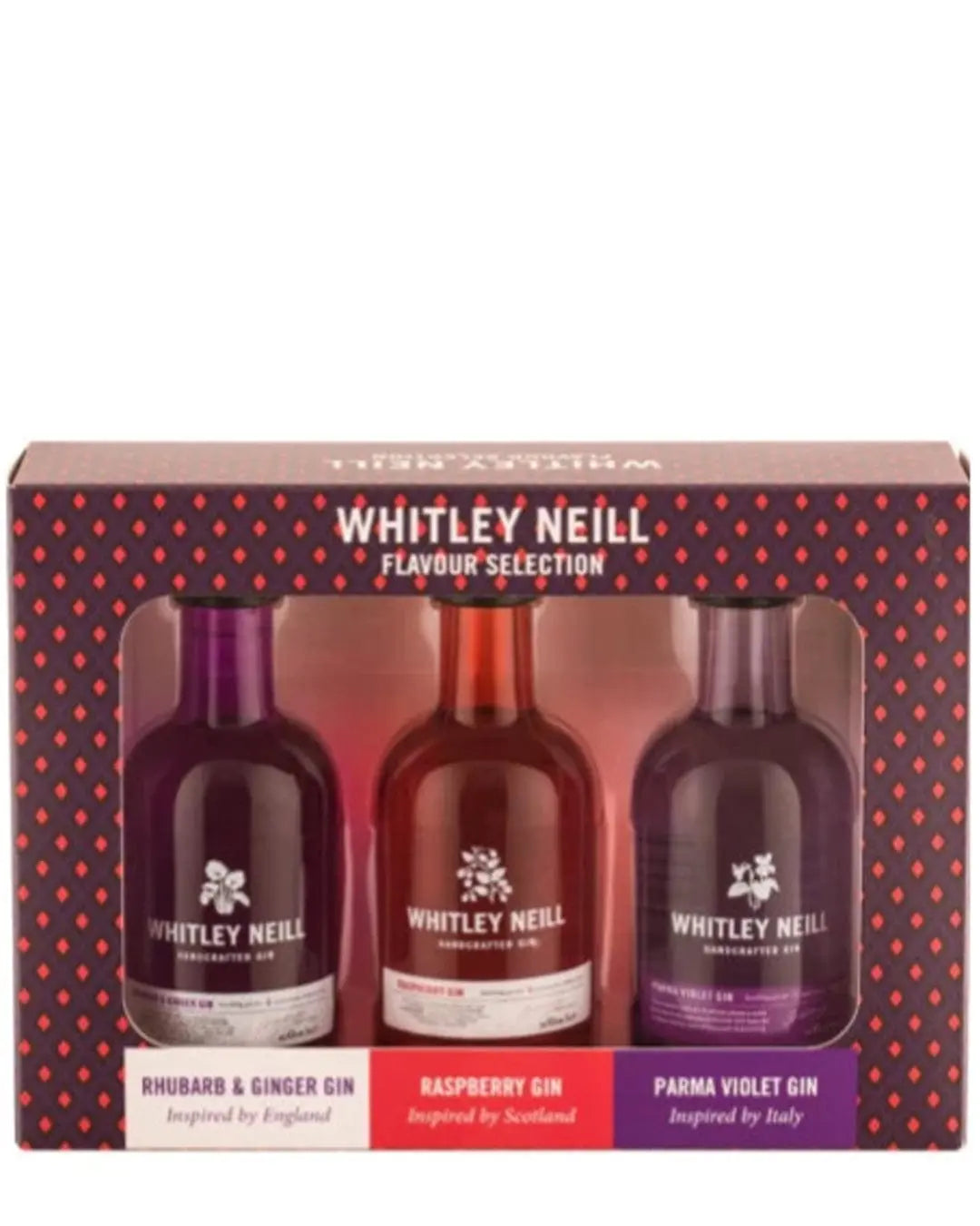 Whitley Neill Pink Gin Miniature Gift Set, 3 x 5 cl Spirit Miniatures