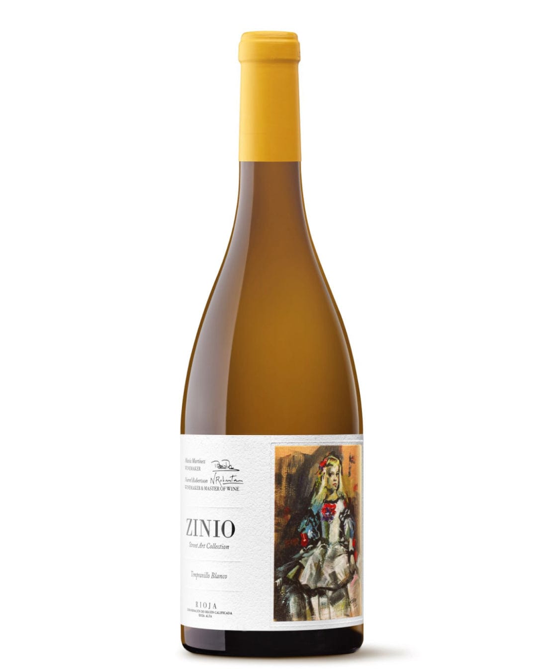 Zinio Street Art Collection Tempranillo Blanco, 75 cl Red Wine 8429766260404